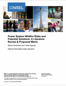 Power System Wildfire Risks and Potential Solutions: A Literature Review & Proposed Metric